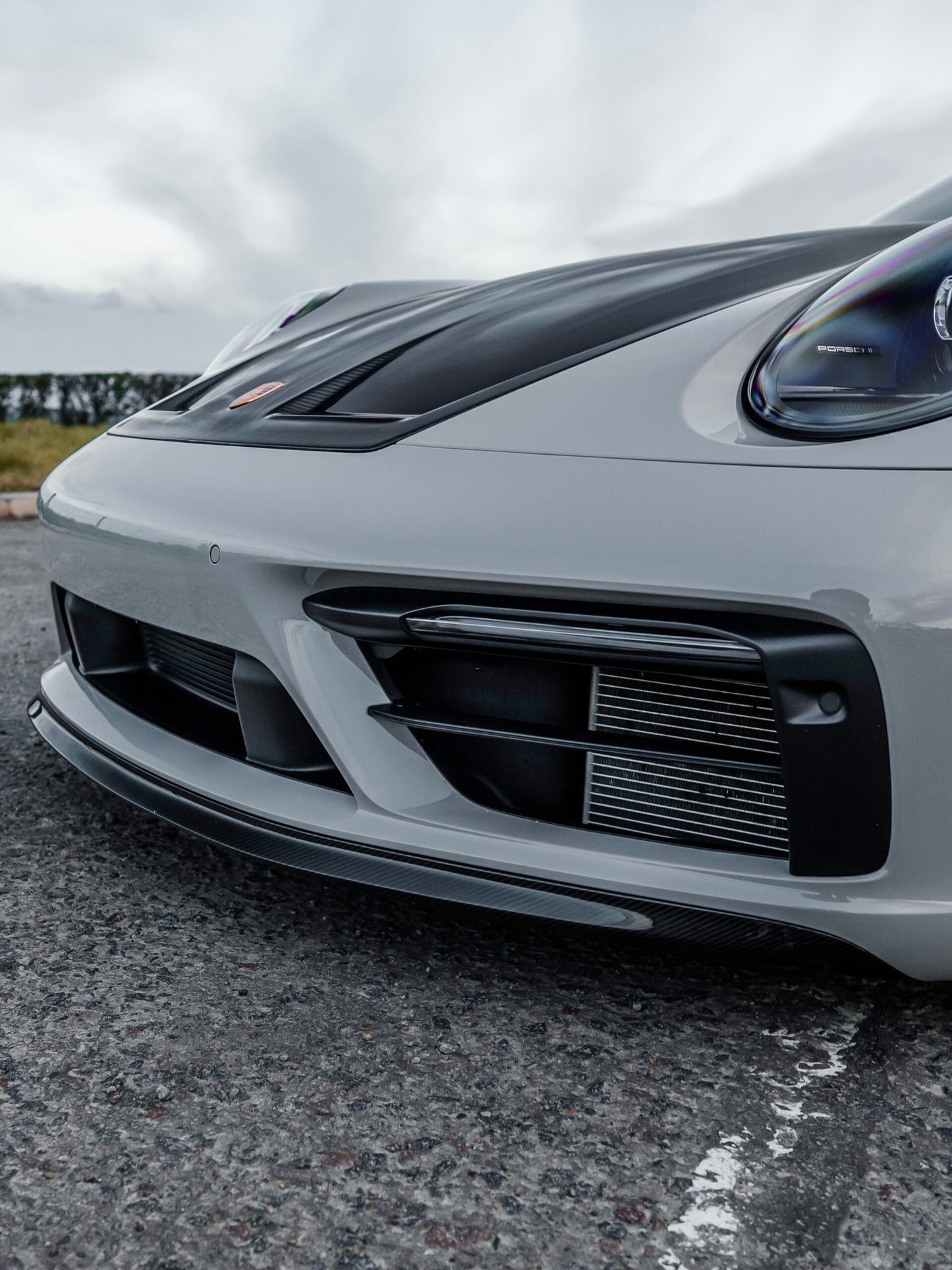 992 Carbon Front Splitter – Porsche 911 Carrera Insert for 992.1