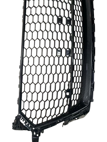 TTRS Carbon Grille – Dry Carbon Front Grille Replacement for Audi TTRS