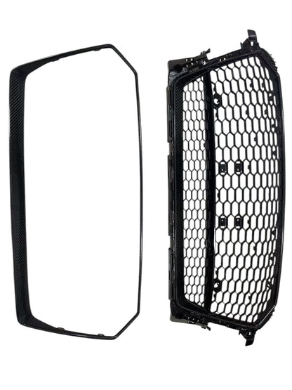 TTRS Carbon Grille – Dry Carbon Front Grille Replacement for Audi TTRS