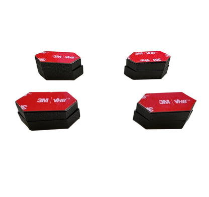 NUMBER PLATE GRILLE MAGNETS - AUDI R8 GEN 2 PRE FL 2015-2019 GRILLE MAGNET HOLDERS