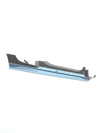 R8 GEN 2 GT SKIRTS - AUDI R8 FULL REPLACEMENT 1 PIECE SKIRT/SILLS GT STYLE 2016-2023