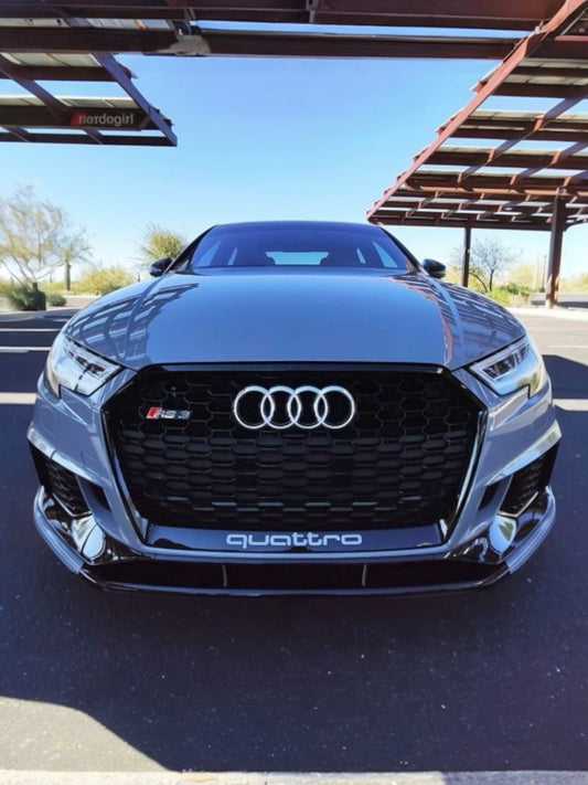Audi RS3 8V FL Front Chin Splitter