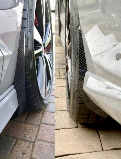 Audi RS3/S3 8V Sedan Carbon Fibre Arch Guards/Mudflaps