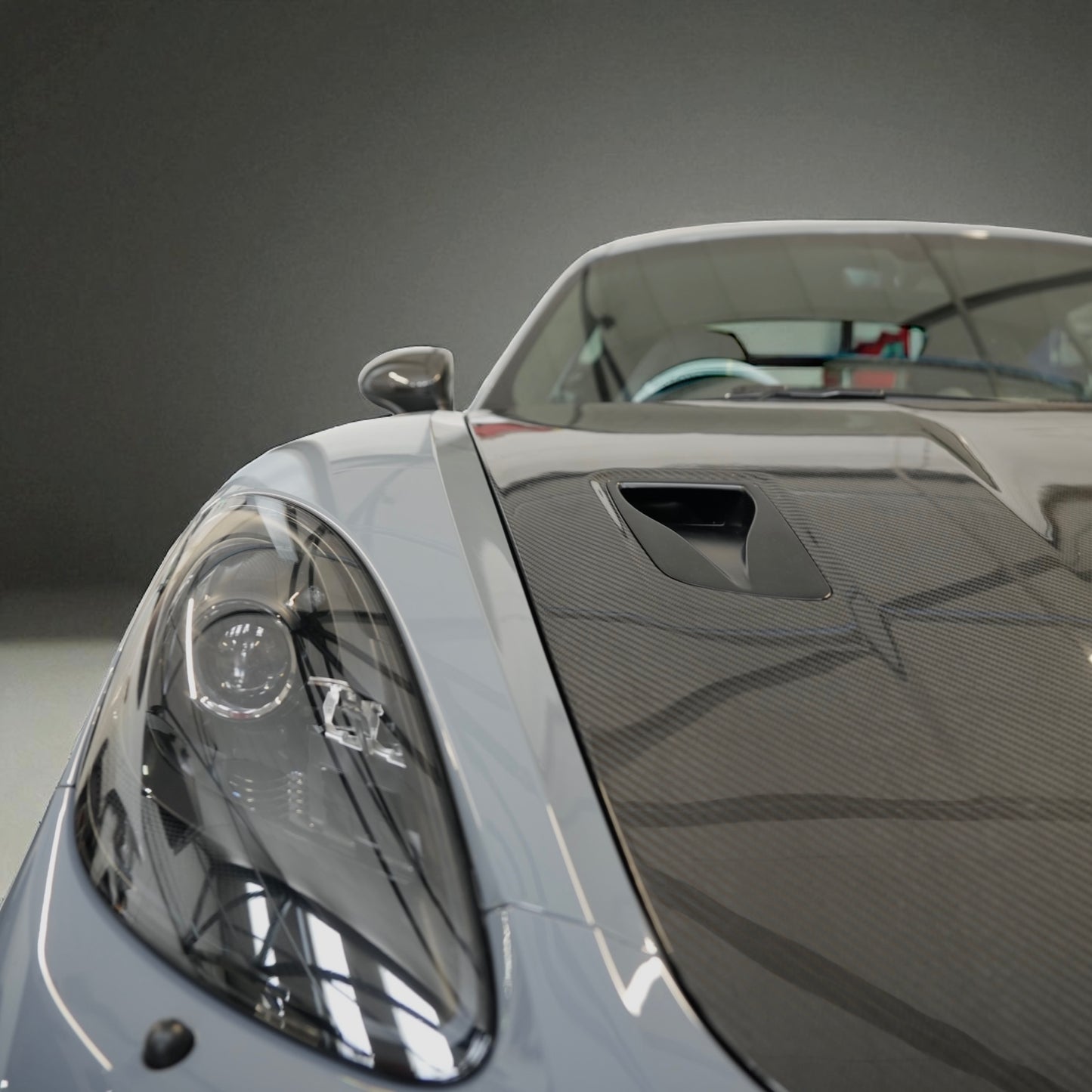 GT4 RS STYLE HOOD - PORSCHE 981/718 GT4 DRY CARBON FULL FUNCTIONAL BONNET