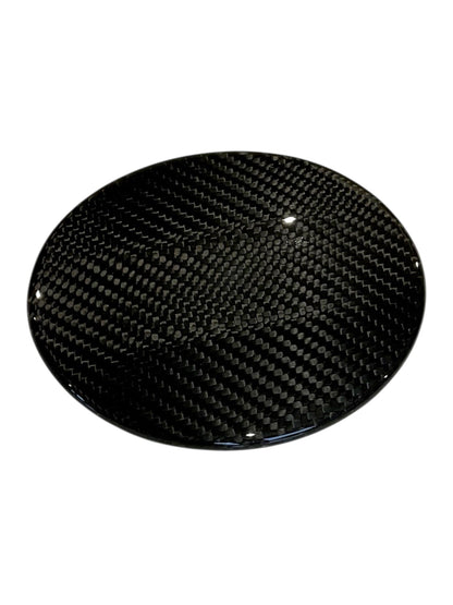 R8 CARBON FUEL CAP - AUDI R8 GEN 2 DRY CARBON FIBRE FUEL COVER