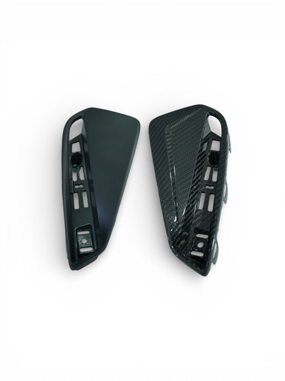 AUDI RS3 8Y GEN 2 CARBON REAR BUMPER TRIM INSERT REPLACEMENTS (GEN 2 FL)