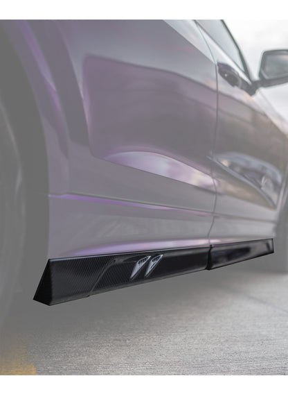 RSQ8 CARBON SIDE SKIRTS – AUDI RSQ8 DRY CARBON FIBRE SIDE EXTENSIONS
