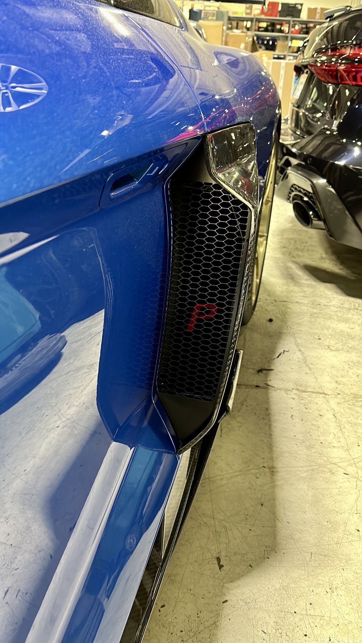 R8 LMS SIDE BLADES - AUDI R8 GEN 2 DRY CARBON SIDE INTAKE BLADES 2016+