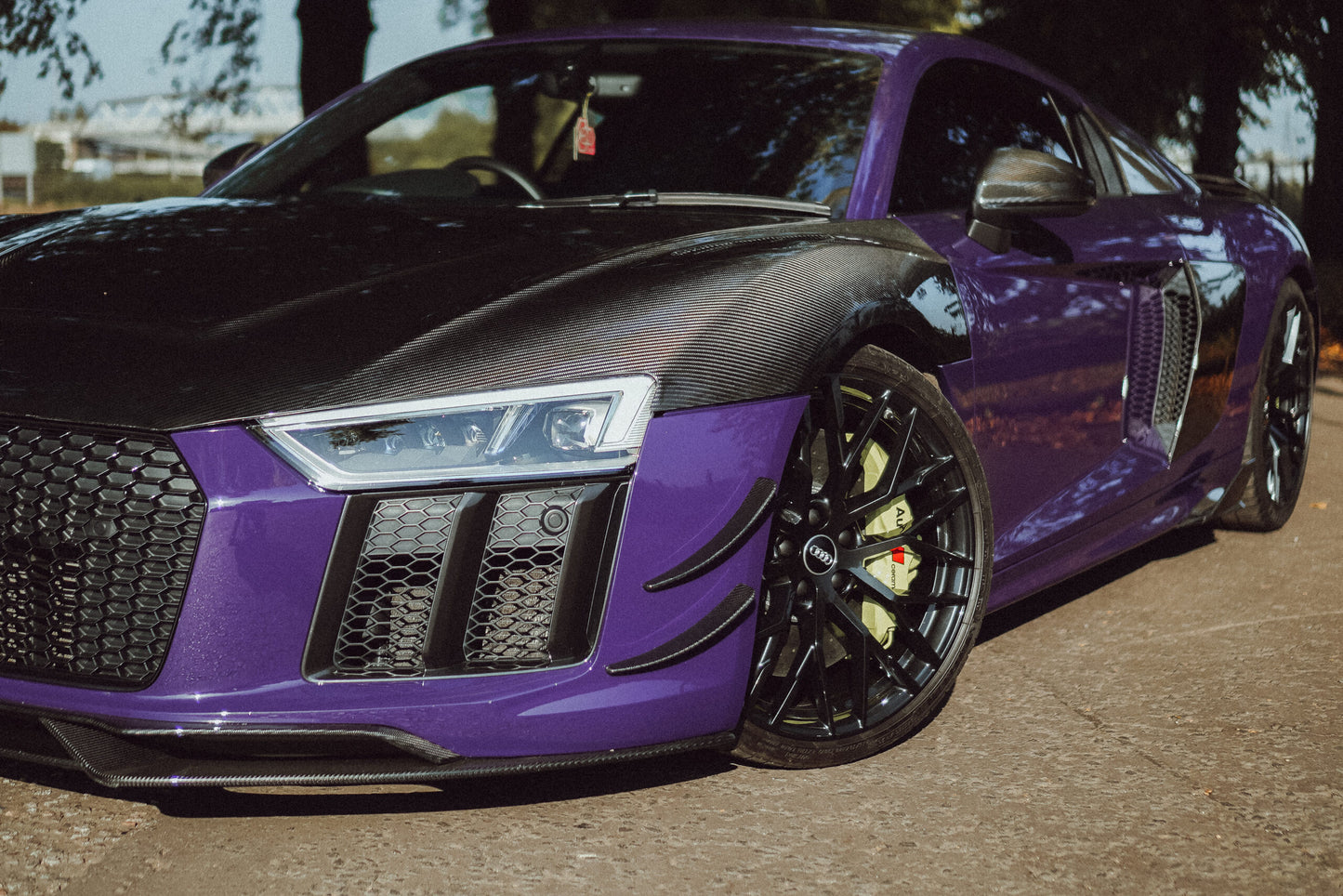 R8 Gen 2/3 Carbon Hood – Dry Carbon Bonnet for Audi V10 4S Models