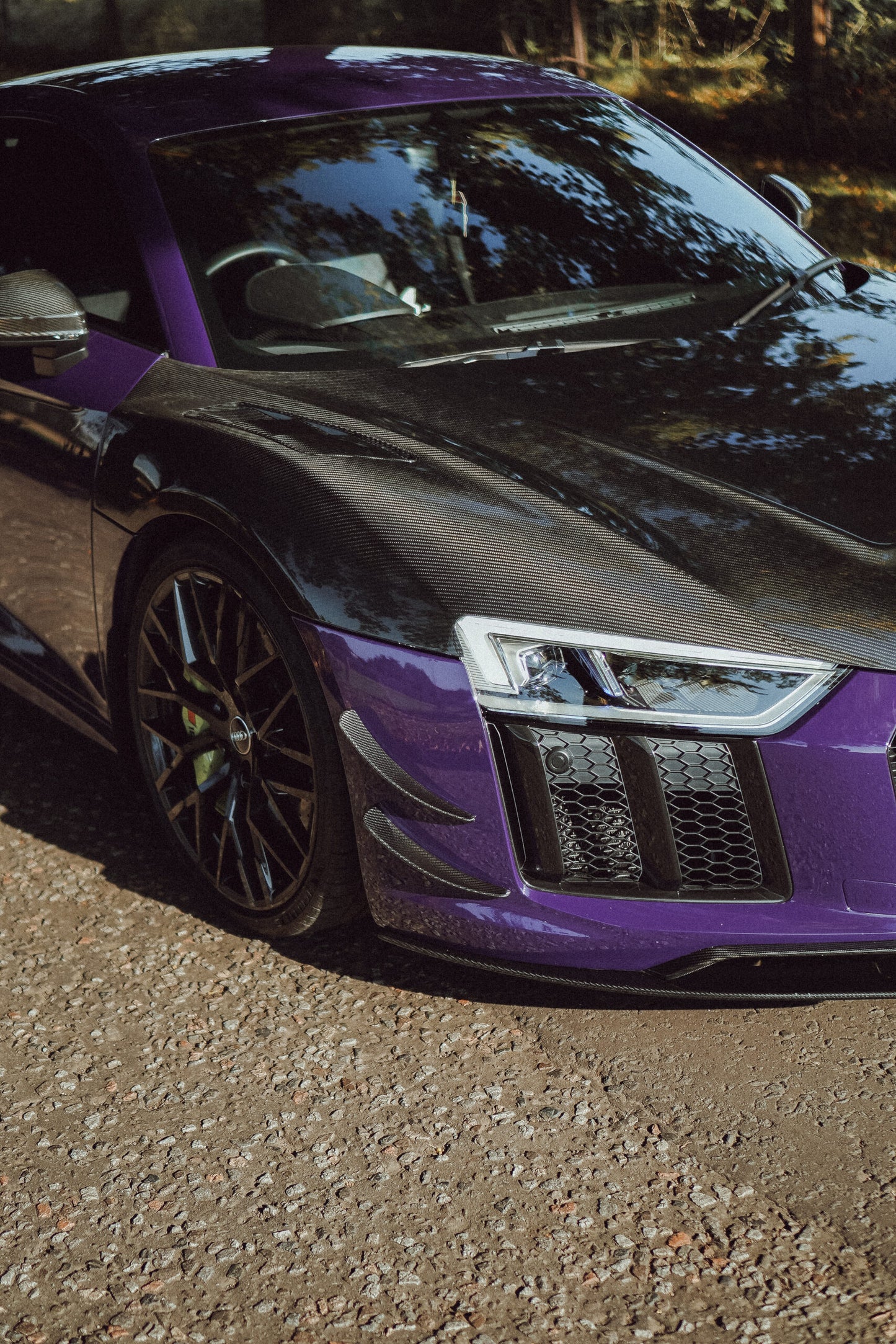 R8 Gen 2/3 Carbon Hood – Dry Carbon Bonnet for Audi V10 4S Models