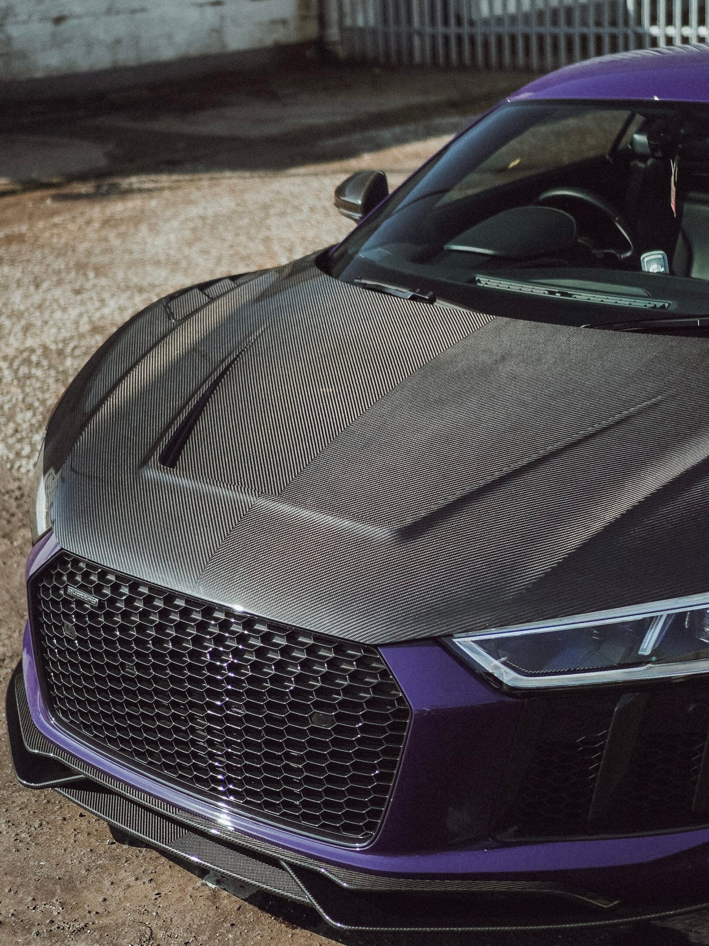 R8 Gen 2/3 Carbon Hood – Dry Carbon Bonnet for Audi V10 4S Models