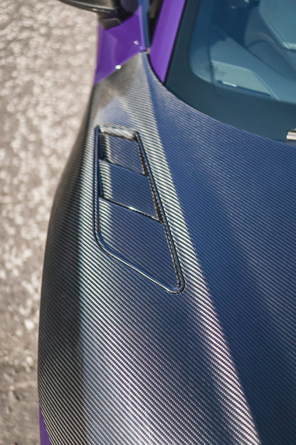 R8 Gen 2/3 Carbon Hood – Dry Carbon Bonnet for Audi V10 4S Models