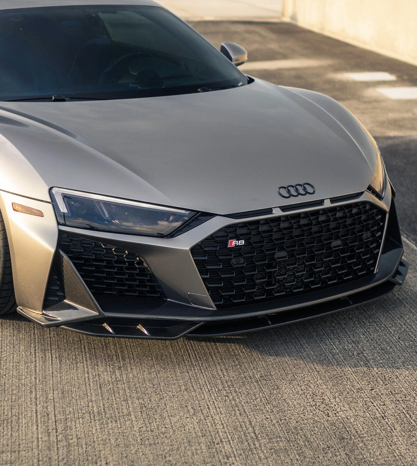 R8 Gen 2 Carbon Front Splitter – Audi R8 FL 2019+ Carbon Fibre Lip Upgrade AP DESIGN