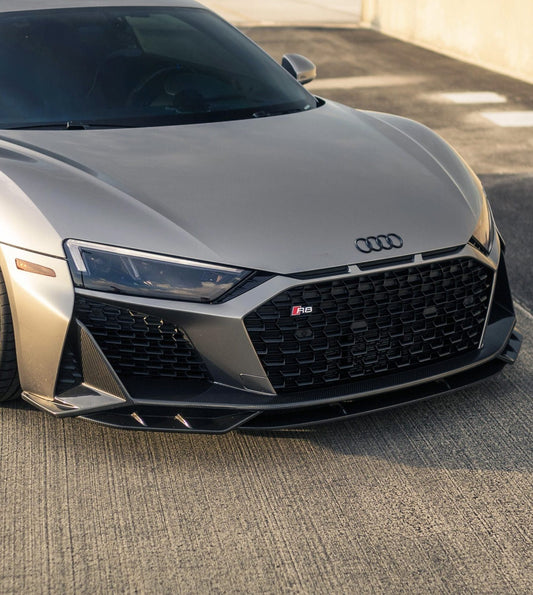 R8 Gen 2 Carbon Front Splitter – Audi R8 FL 2019+ Carbon Fibre Lip Upgrade AP DESIGN