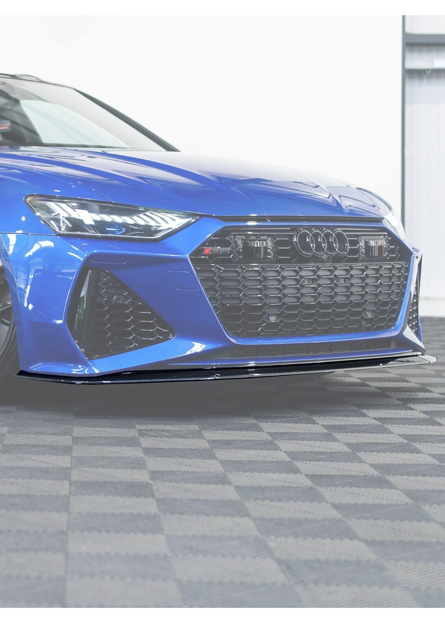 RS6 C8 Front Splitter – Dry Carbon Lip for Audi RS6/RS7 C8