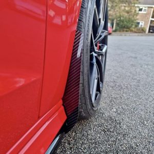 Audi S3 8V FL 2017-2019 Sportback Front Carbon Arch Guards/Mudflaps