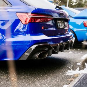 Carbon Fibre Rear Diffuser for Audi RS6/RS7 C8 – Aggressive Rear-End Upgrade