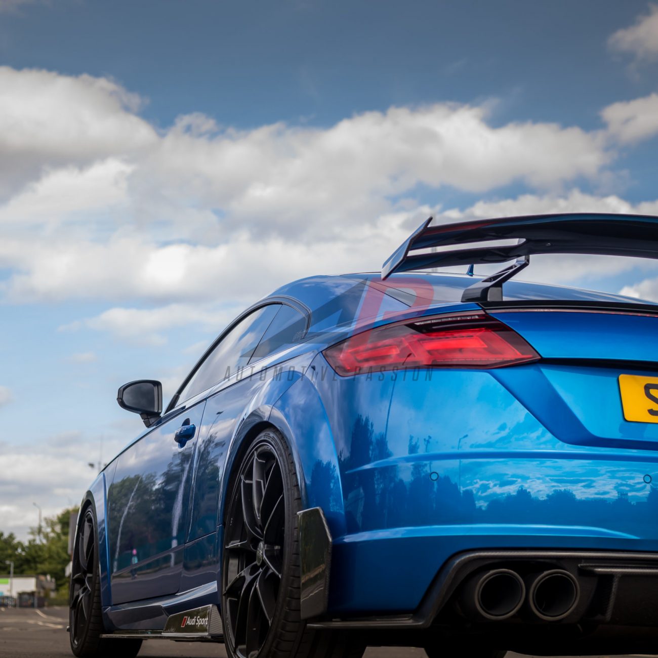 Audi TTS 8S Carbon Fibre Rear Diffuser - Automotive Passion Uk