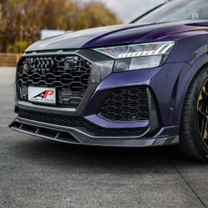 RSQ8 CARBON FRONT SPLITTER – AUDI RSQ8 GEN 1 DRY CARBON FIBRE FRONT LIP UPGRADE
