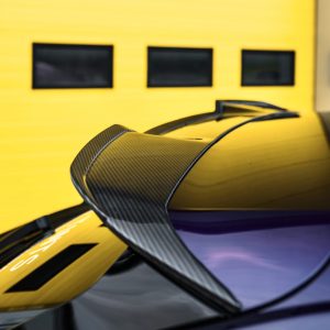 RSQ8 CARBON ROOF SPOILER – AUDI RSQ8 DRY CARBON FIBRE REAR UPPER SPOILER