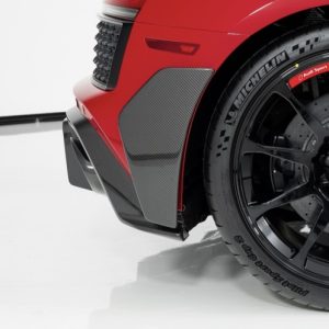 R8 GT Rear Bumper Elements – Audi R8 GEN 2 DRY CARBON SIDE AERO FINS FOR REAR BUMPER
