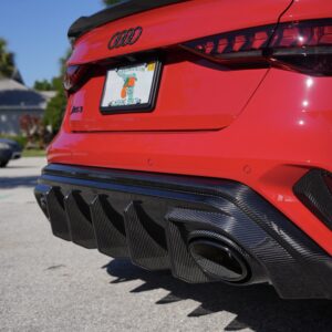 AUDI RS3 8Y GEN 2 - CARBON CENTRE REAR DIFFUSER V1 SPORTBACK/SEDAN (FL GEN 2 8.5)